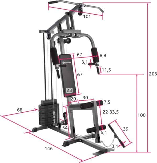 tectake® Kraftstation – Bild 6
