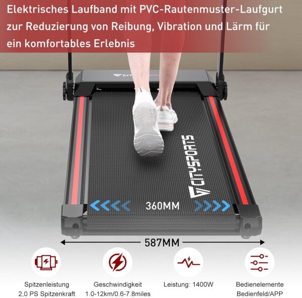 CITYSPORTS Laufband – Bild 8