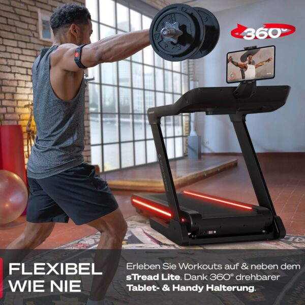 Sportstech Profi Laufband ‎sTread Lite schwarz – Bild 8