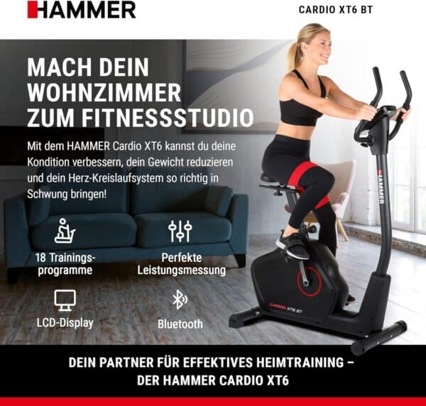 HAMMER Ergometer Cardio XT6 BT